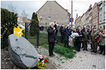 80. rocznica wybuchu powstania w getcie warszawskim, obchody w Dzieroniowie - 19.04.2022.
