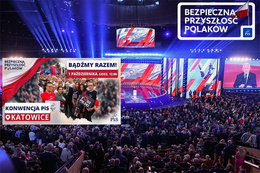 Konwencja PiS ''Bezpieczna Polska'' - 01.10.2023.