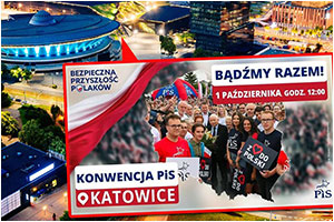Konwencja PiS ''Bezpieczna Polska'' - 01.10.2023.