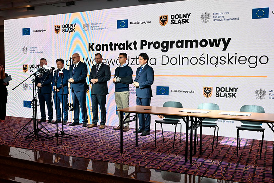 Fundusze Europejskie dla Dolnego Śląska - Kontrakt Programowy podpisany - 08.09.2022.