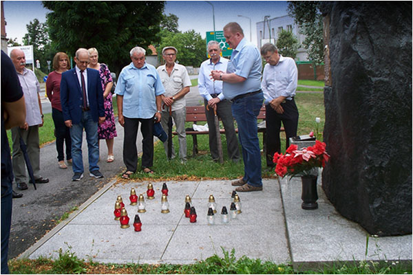 75. rocznica Powstania Warszawskiego. Oficjalne obchody w Dzieroniowie - 01.08.2019.