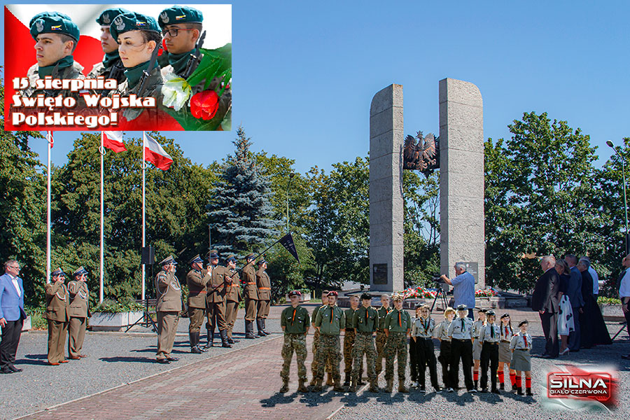 15 sierpnia - Święto Wojska Polskiego. Uroczystości na skwerze Solidarności w Dzierżoniowie.